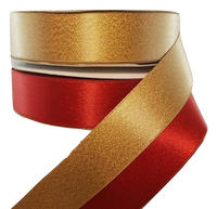 Gold Sparkle Satin