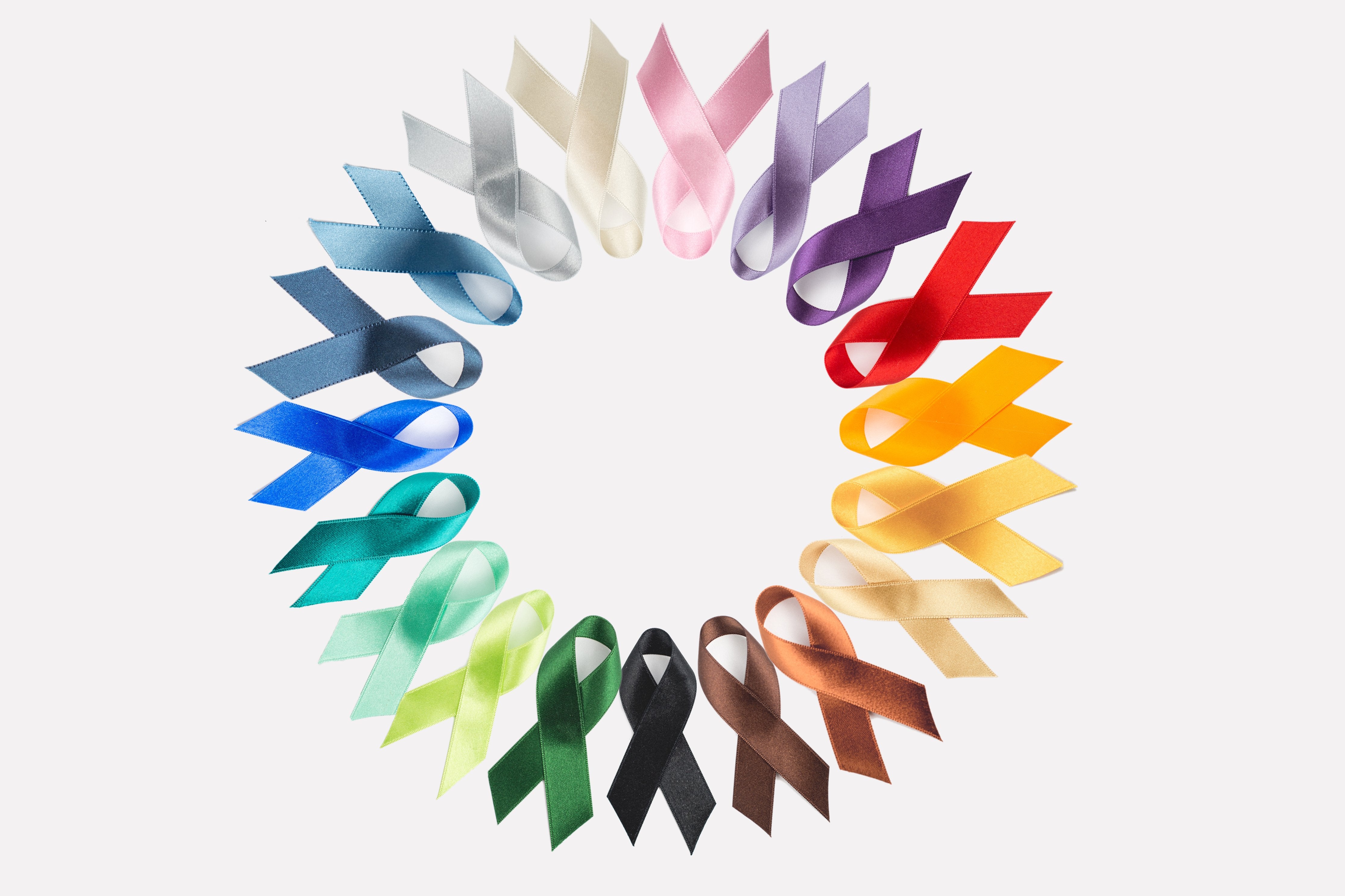 bone cancer ribbon colors meanings
