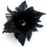 Camelia Feather Rosette