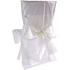 Satin Chair Cover with Bow