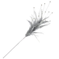 Feather Centrepiece Grey