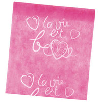 "La vie est belle" Table Runner