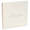 Amour Guest Book White
