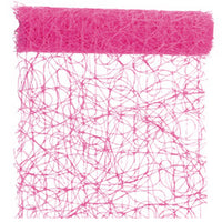 Sisal Table Runner Fuchsia