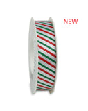 Granna Stripes 25MM Red & Green