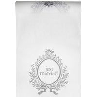 Just Married Table Runner