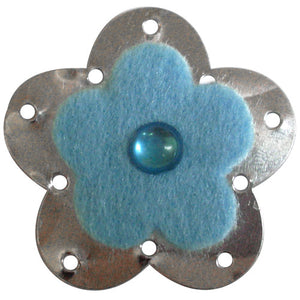 Metal Felt Flower