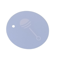 Baby Shower Rattle Tag