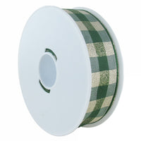 French Shiny Gingham Check