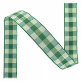 French Shiny Gingham Check