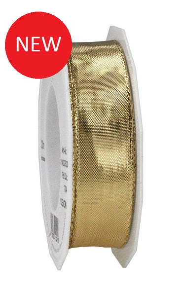 Metallic Wired Ribbon | Cherry Ribbon