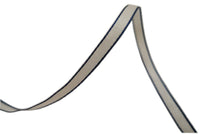 Monte Carlo Ribbon White/Navy Edges