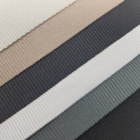 French Grosgrain by Meter Black Silver