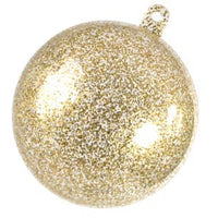 Gold Glitter Bauble 10 x 50MM
