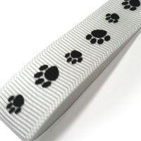 Paw Print Grosgrain