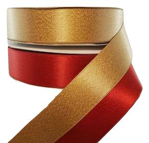 Gold Sparkle Satin