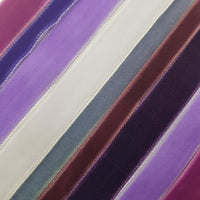 French Velvet by Meter Purple