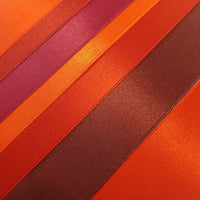 French Satin by Meter Red