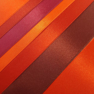French Satin by Meter Red