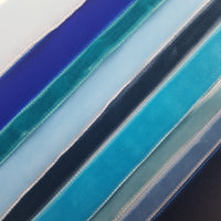 French Velvet by Meter Blue