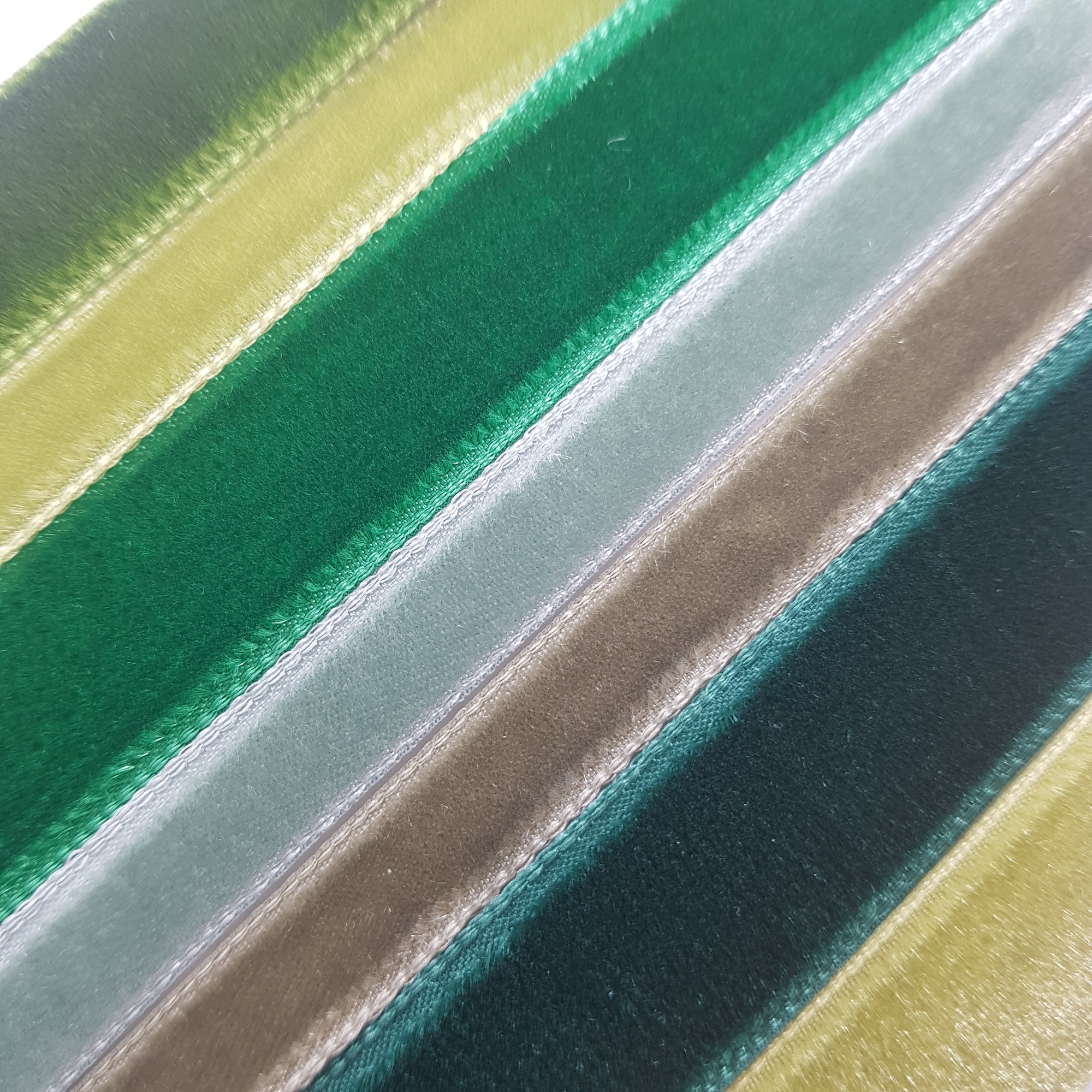 French Velvet by Meter Green – Cherry Ribbon