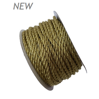 Gold Metallic Cord 2.5mm
