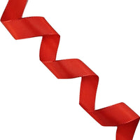 French Taffeta Wired Edge Red