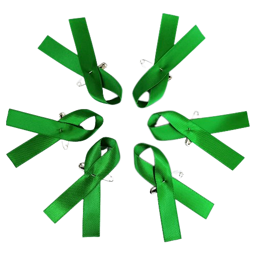 Awareness Ribbon-Green | Cherry Ribbon
