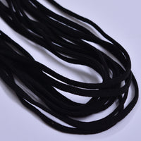 Black Flat Elastic Earband