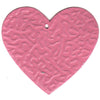 Tin Heart C-2001-100pcs Pink (RRP $4.5)