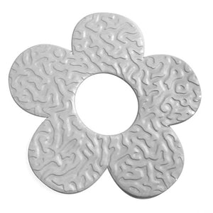 100pcs Tin Flower C-2009 White (RRP $4.5)