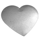 Zinc Heart C-2062-12pcs Silver (RRP $5.41)
