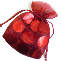 Organza Polkadot Bonbonniere C-2138-10pcs (RRP $4.5)