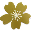 50 Paper Flower Tag - Gold ($0.36/pc)