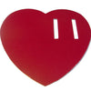 50 Paper Heart Tag - Red ($0.36/pc)
