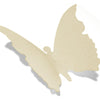 50 Paper Butterfly Tag - Cream ($0.42/pc)
