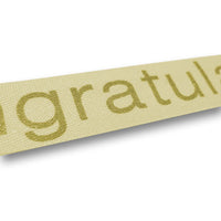 Herringbone Ribbon -Natural